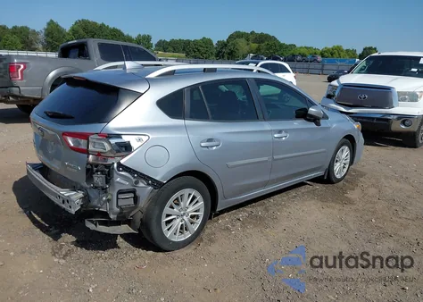 2017 Subaru Impreza 2.0I Premium из США, поврежденный, VIN 4S3GTAD66H3724604